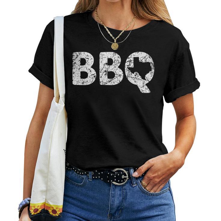 テキサス Bbq Tx バーベキュー マップ ユーズド加工 テキサス 男性 女性 キッズ レディースTシャツ