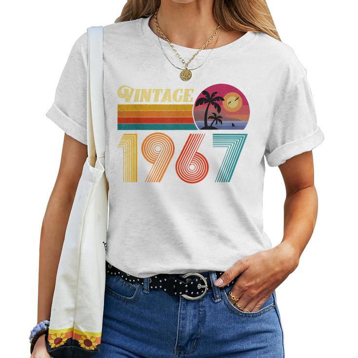 59歳の誕生日プレゼント 59歳 男性 女性 レトロ ヴィンテージ 1967 レディースTシャツ
