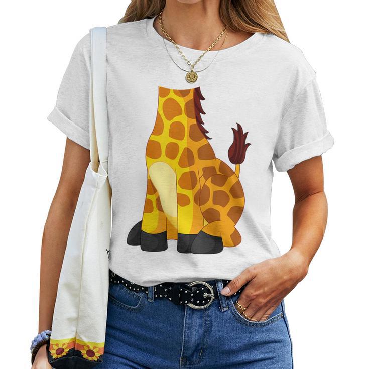 Camisa De Jirafa Para Adultos Niños Hombres Es Disfraz De Jirafa Camiseta de mujer
