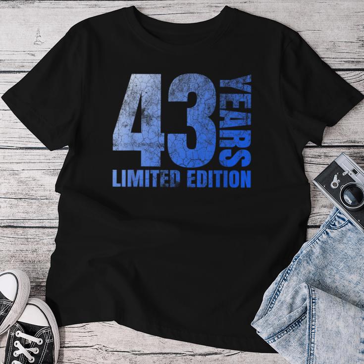 43歳 男性 ギフト 43歳 誕生日プレゼント 女性用 レディースTシャツ 面白い贈り物