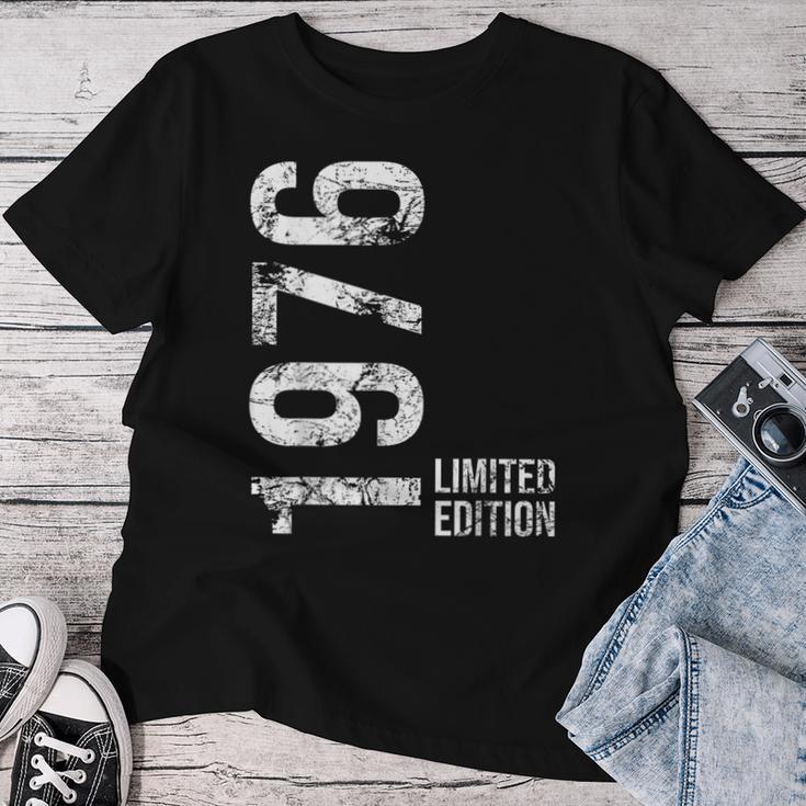 50 歳の誕生日 50 歳の男性女性ヴィンテージ 1976 レディースTシャツ 面白い贈り物