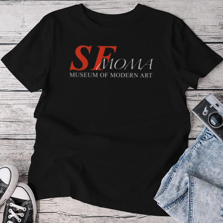 Sf Moma 現代美術館 レディースTシャツ 面白い贈り物