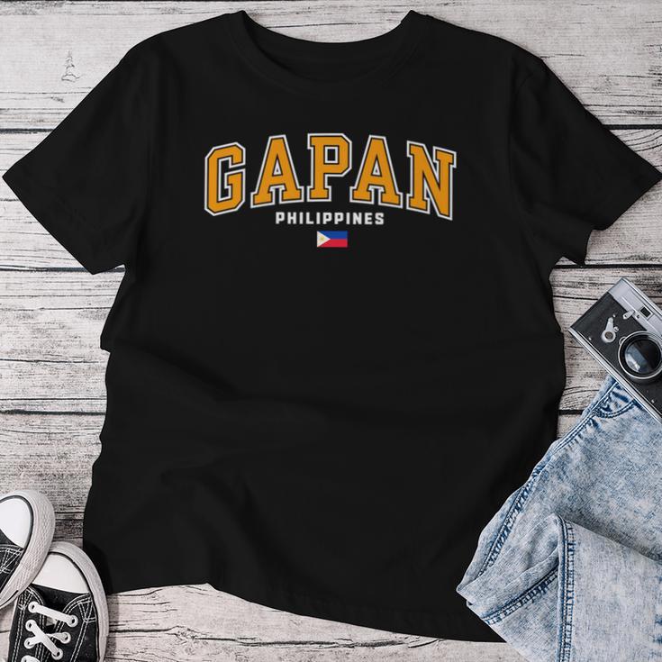 ガパンシティ フィリピン フィリピン Ph ピノイ 男性 女性 長袖tシャツ レディースTシャツ 面白い贈り物
