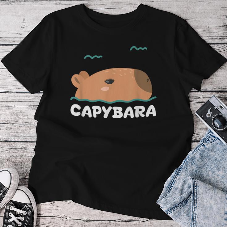 キッズ カピバラ シャツ 男の子 女の子 レディースTシャツ 面白い贈り物