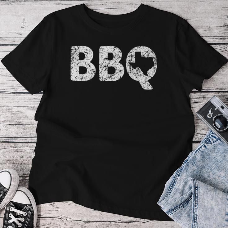 テキサス Bbq Tx バーベキュー マップ ユーズド加工 テキサス 男性 女性 キッズ レディースTシャツ 面白い贈り物