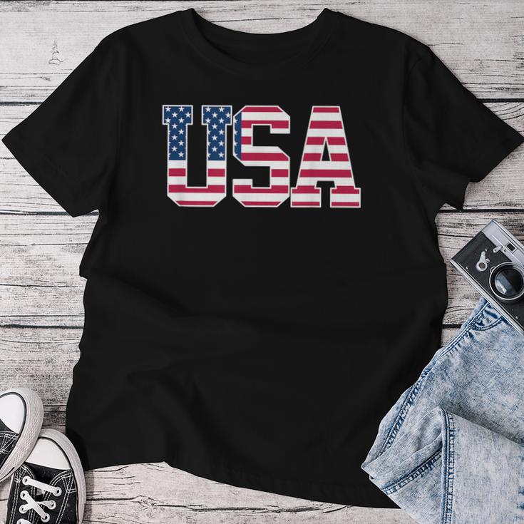 米国 愛国的なアメリカ国旗 男性 女性 キッズ 男の子 女の子 Us レディースTシャツ 面白い贈り物