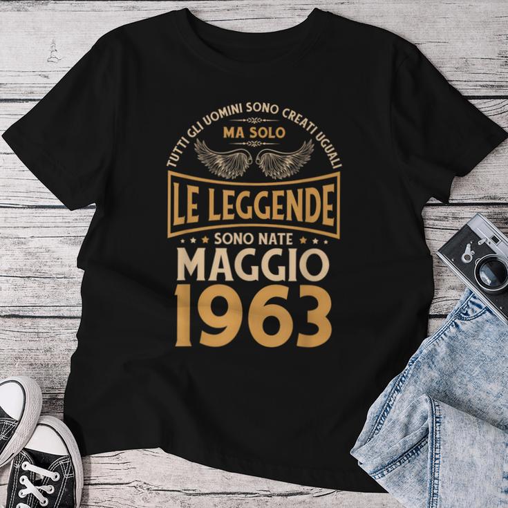 誕生日 男性 ギフト 女性 レジェンド 1963年5月 レディースTシャツ 面白い贈り物