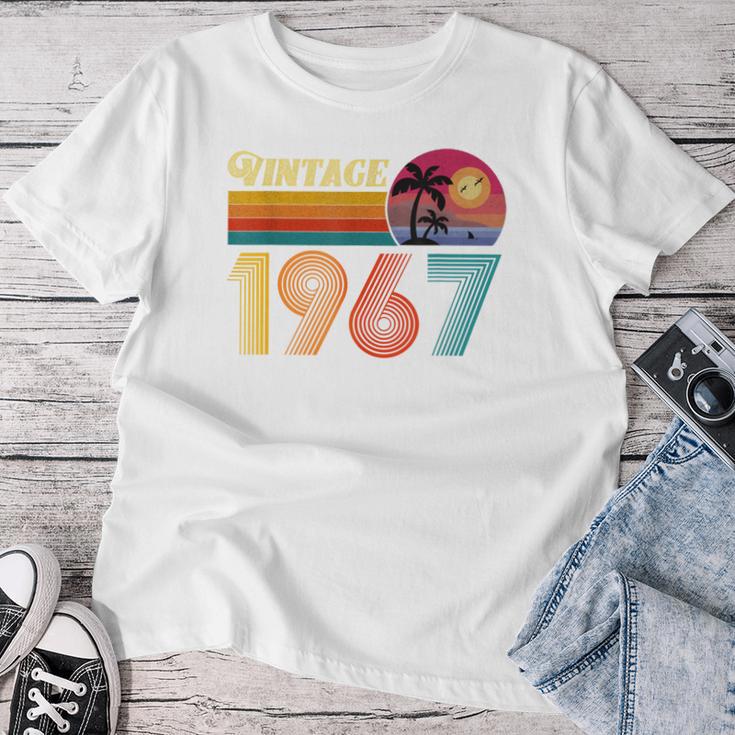59歳の誕生日プレゼント 59歳 男性 女性 レトロ ヴィンテージ 1967 レディースTシャツ 面白い贈り物
