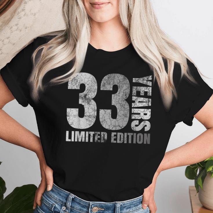33歳 男性 ギフト 33歳の誕生日プレゼント 女性用 レディースTシャツ 彼女への贈り物