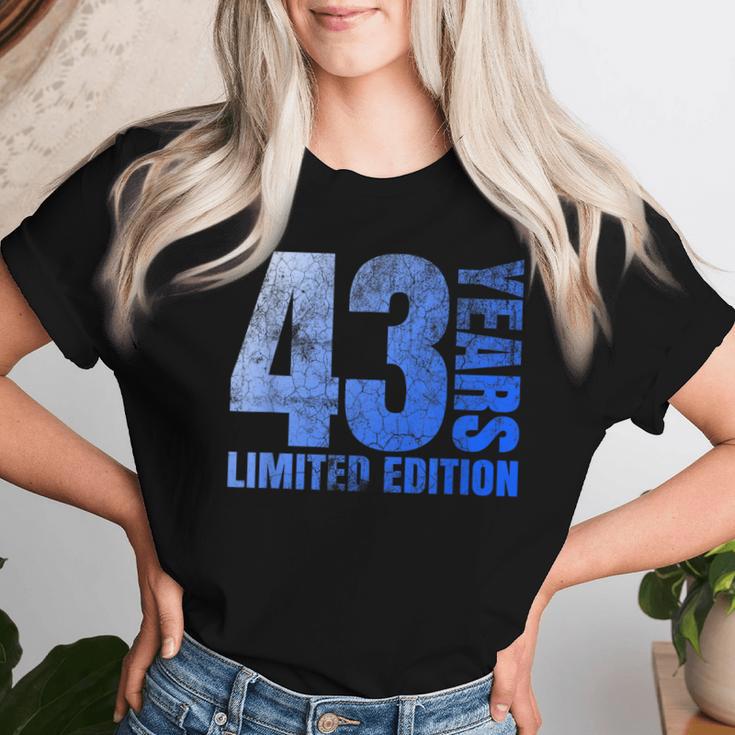 43歳 男性 ギフト 43歳 誕生日プレゼント 女性用 レディースTシャツ 彼女への贈り物