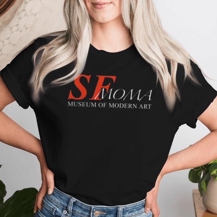 Sf Moma 現代美術館 レディースTシャツ 彼女への贈り物