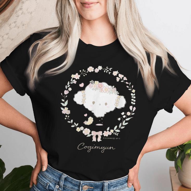 こぎみゅん 花輪 【バレンタインギフトにおすすめ！】 レディースTシャツ 彼女への贈り物