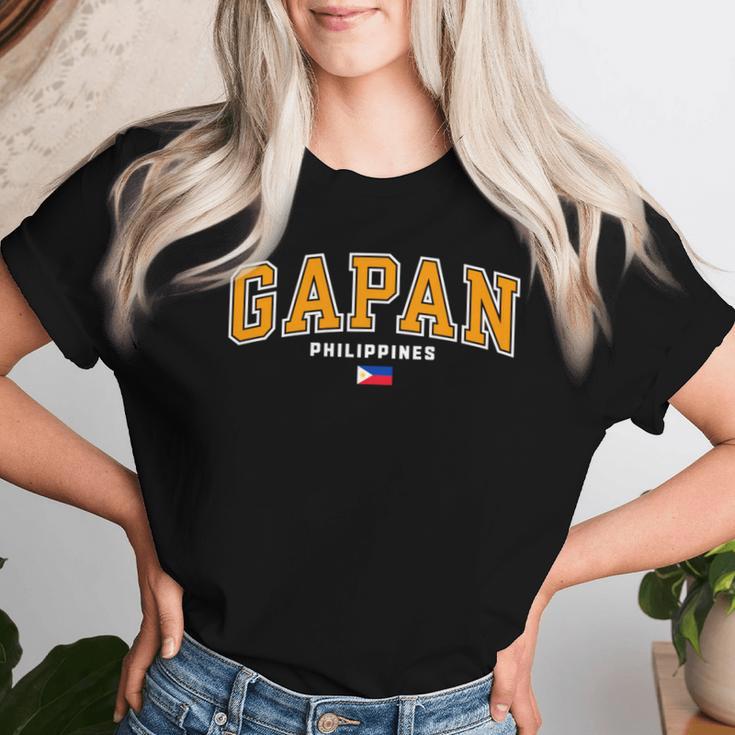 ガパンシティ フィリピン フィリピン Ph ピノイ 男性 女性 長袖tシャツ レディースTシャツ 彼女への贈り物