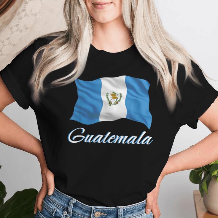 グアテマラ国旗 愛国心 男性 女性 キッズ グアテマラ レディースTシャツ 彼女への贈り物