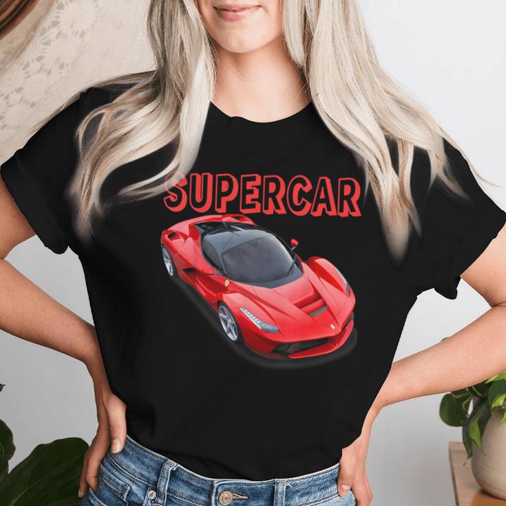 男性、女性、子供のための楽しいイタリアンエキゾチック「スー」。 レディースTシャツ 彼女への贈り物