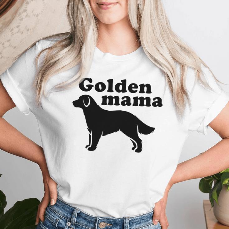 Golden Mama レディースTシャツ 彼女への贈り物
