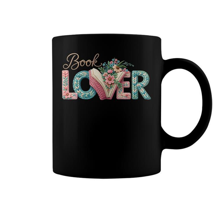 Book Lover Coffee Mug Black