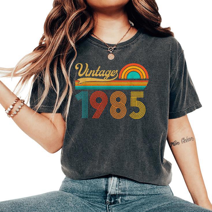 41歳の誕生日プレゼント 41歳 男性 女性 レトロ ヴィンテージ 1985 レディースオーバーサイズコンフォートTシャツ