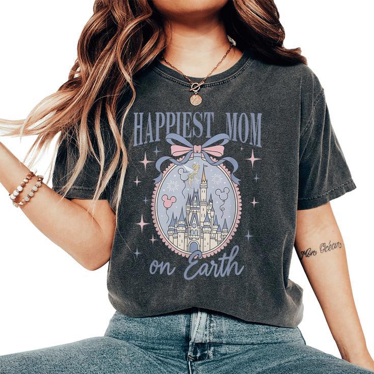 Happiest Mom On Earth Mother's Day Women's Oversized Comfort T-Shirt