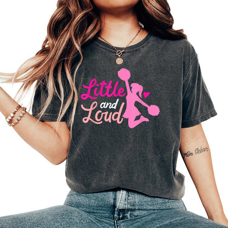 Little And Loud チアリーダー コスチューム チアリーディング 女の子 レディースオーバーサイズコンフォートTシャツ