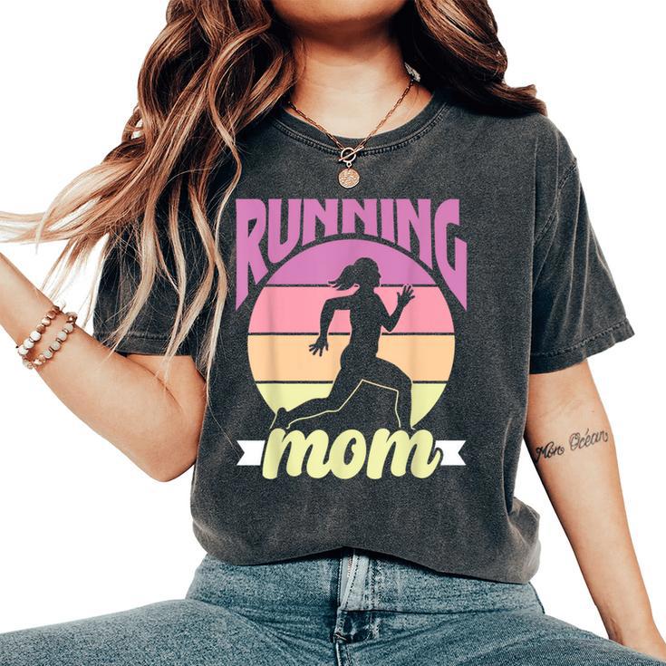 Maman Qui Court Jogger Coureur Exécuter La Course À Pied T-shirt oversize confortable pour femme