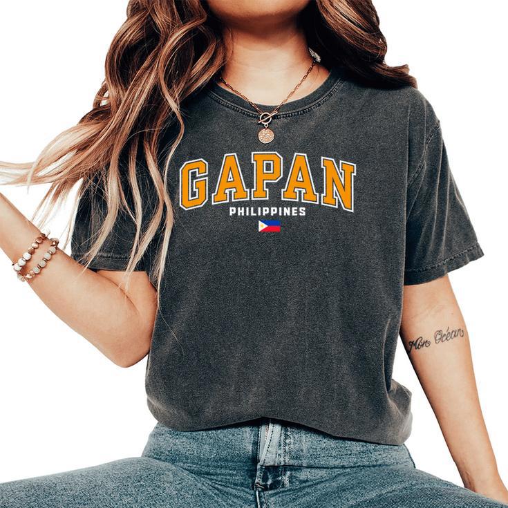 ガパンシティ フィリピン フィリピン Ph ピノイ 男性 女性 長袖tシャツ レディースオーバーサイズコンフォートTシャツ