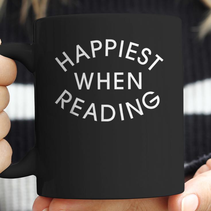 Happiest When Reading Coffee Mug