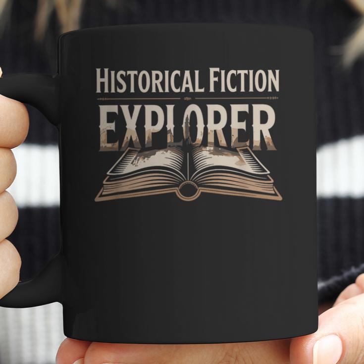 Historical Fiction Explorer Book Lover Gear Bookish Reading Coffee Mug