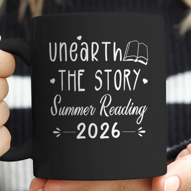Unearth A Story 2026 Summer Reading Coffee Mug Unearth A Story 2026 Summer Reading Coffee Mug