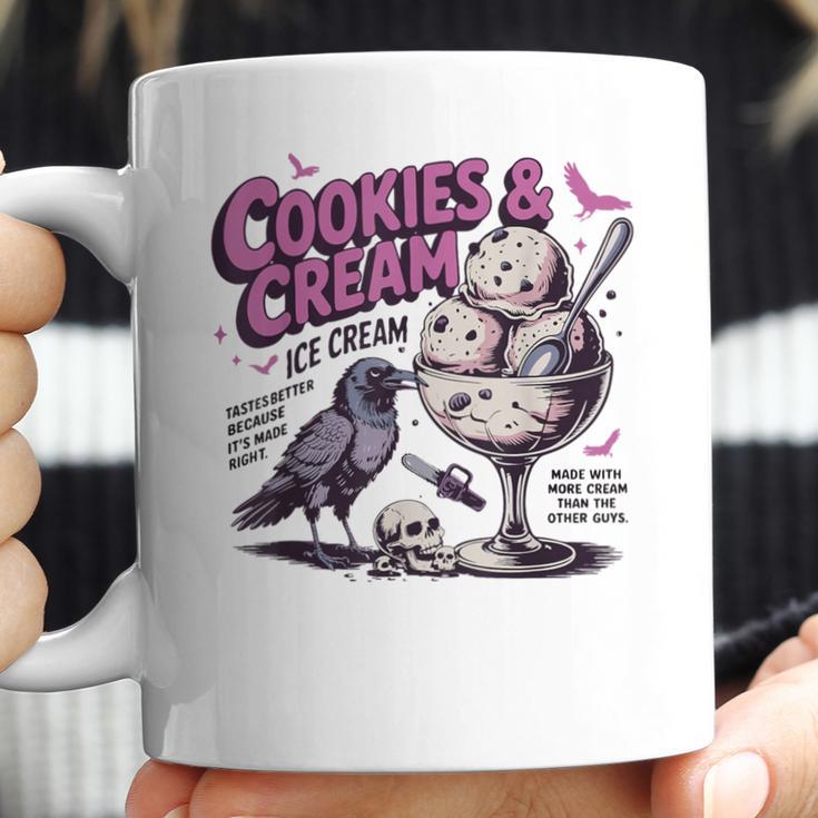 Cookie & Cream Ice Cream Butcher And Bird Book Lover Coffee Mug
