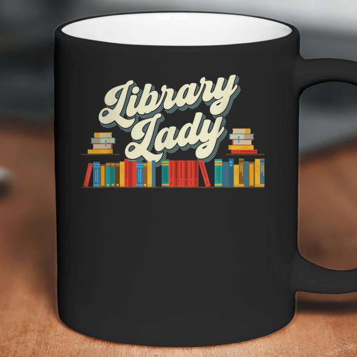 Library Lady School Librarian Cataloger Books Book Lover Coffee Mug