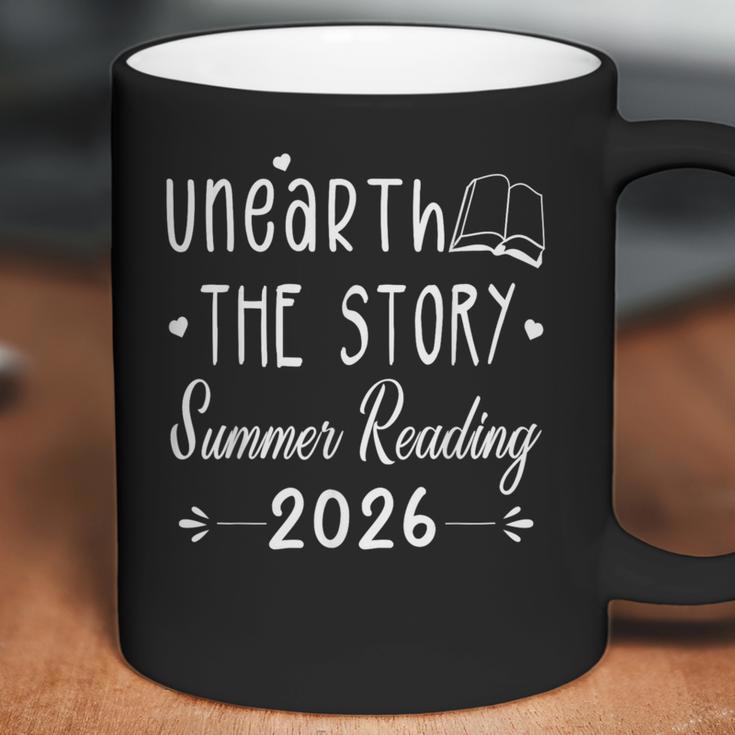 Unearth A Story 2026 Summer Reading Coffee Mug Unearth A Story 2026 Summer Reading Coffee Mug