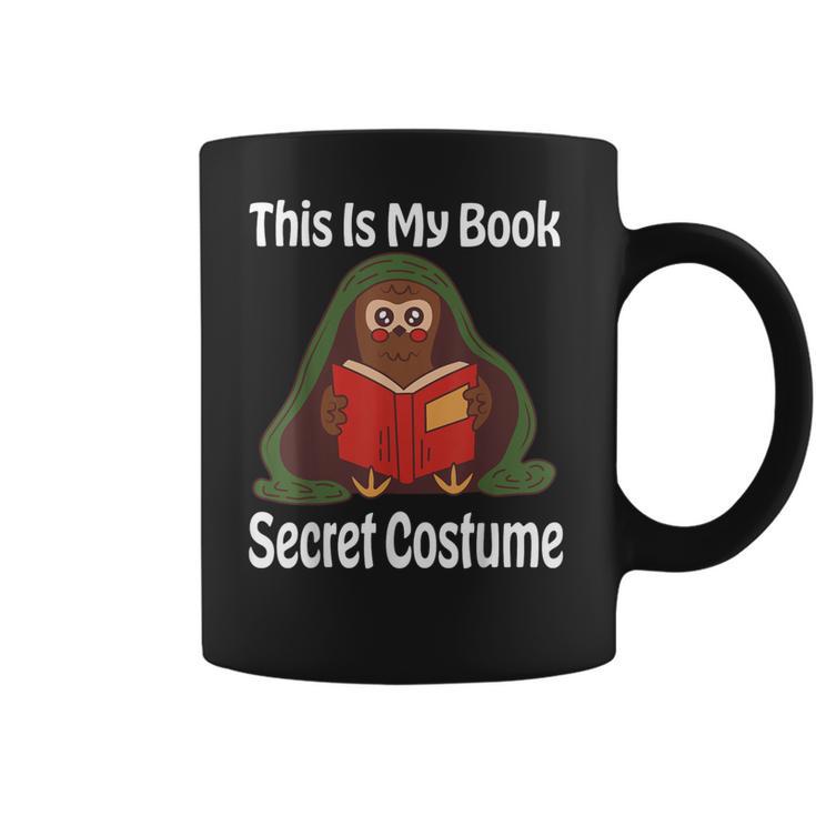 This Is My Book Secret Costume Pigeon Bird Kids Reading Coffee Mug