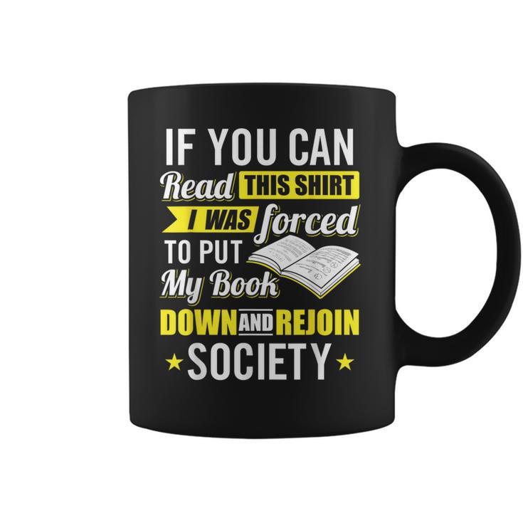 I Was Forced To Put My Book Down Book Lover Reading Small Coffee Mug