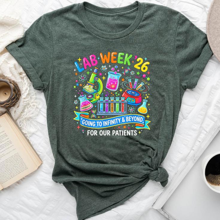 Infinity & Beyond For Patients Nurse Healthcare Graphic Bella Canvas T-shirt