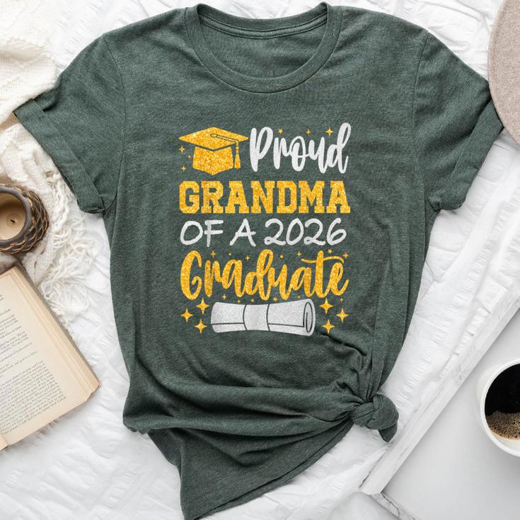 Proud Grandma Of A 2026 Graduate Class Of 2026 Graduation Bella Canvas T-shirt