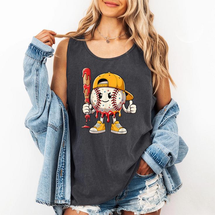 Baseball Drip Baseball Life Style 101 Apparel Youth Comfort Colors Tank Top