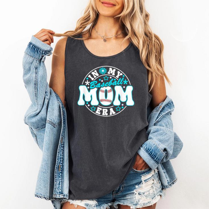 Baseball Mom Era Game Day Women's Comfort Colors Tank Top