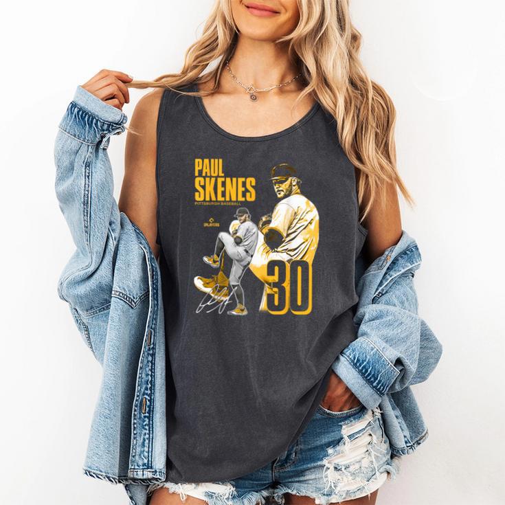 Paul Skenes Pittsburgh MLB Baseball Players MLBPSK304N Comfort Colors Tank Top