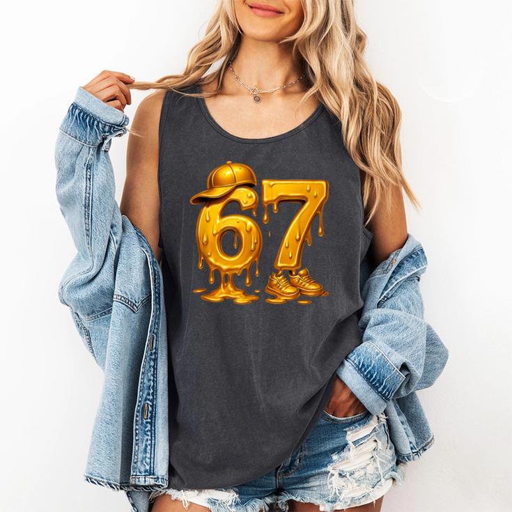 67 Brain Rot Meme Baseball Ice Cream Drip For Kids & Teens Comfort Colors Tank Top 67 Brain Rot Meme Baseball Ice Cream Drip For Kids & Teens Comfort Colors Tank Top