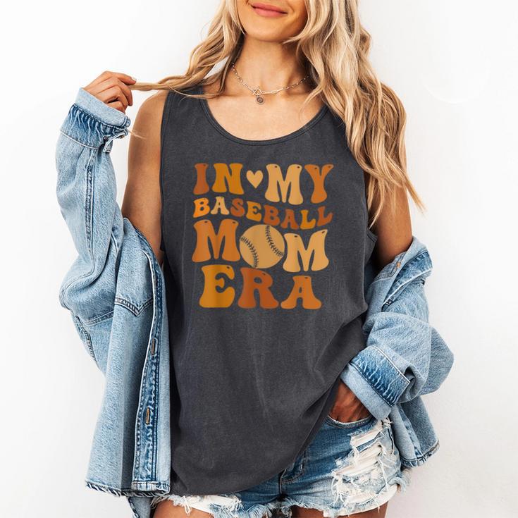 In My Baseball Mom Era For Mama Comfort Colors Tank Top In My Baseball Mom Era For Mama Comfort Colors Tank Top