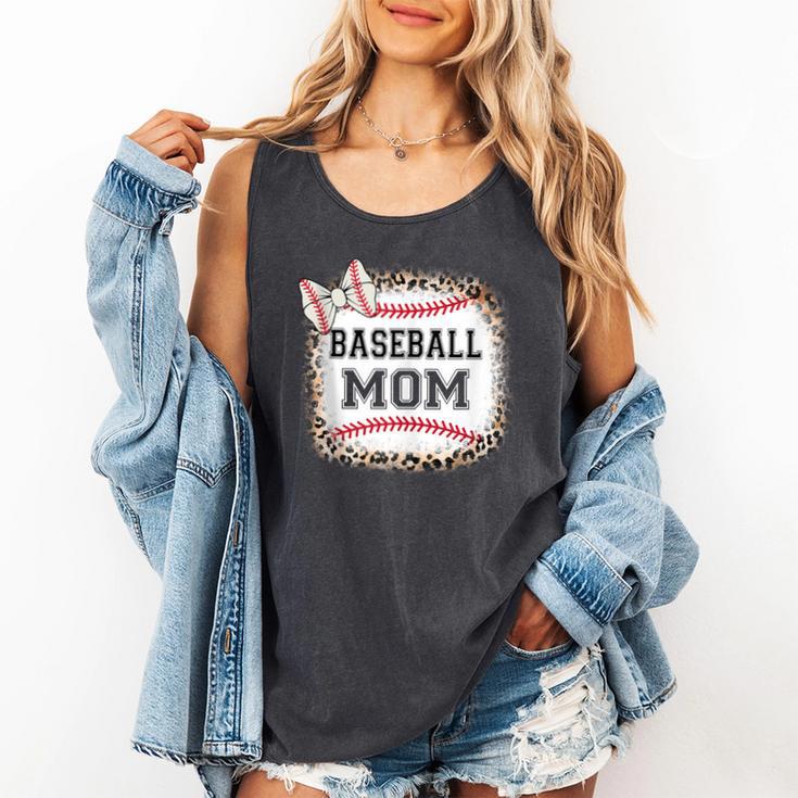 Baseball-Shirt Women Girls Mama Baseball Mom Comfort Colors Tank Top Baseball-Shirt Women Girls Mama Baseball Mom Comfort Colors Tank Top