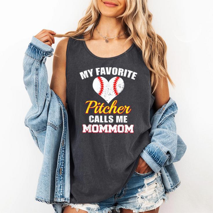 My Favorite Pitcher Calls Me MomMom Pitcher Baseball Mom Mom Comfort Colors Tank Top My Favorite Pitcher Calls Me MomMom Pitcher Baseball Mom Mom Comfort Colors Tank Top
