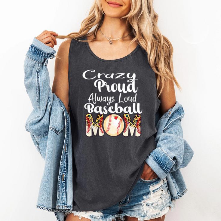 Loud And Proud Baseball Mom Messy Bun 2024 Premium Comfort Colors Tank Top Loud And Proud Baseball Mom Messy Bun 2024 Premium Comfort Colors Tank Top