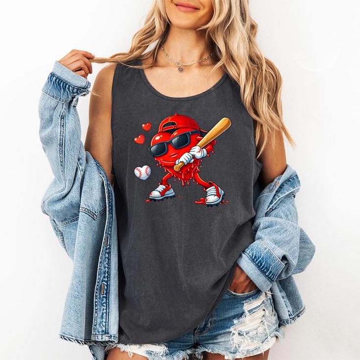 Valentine Baseball Heart Sports Love Valentines Day Boys Comfort Colors Tank Top Valentine Baseball Heart Sports Love Valentines Day Boys Comfort Colors Tank Top