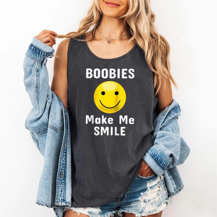 Boobies Make Me Smile Mardi Gras Raglan Baseball Tee Comfort Colors Tank Top