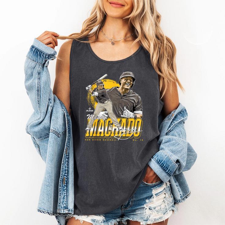 Manny Machado San Diego MLB Baseball Players MLBMMA302N Comfort Colors Tank Top