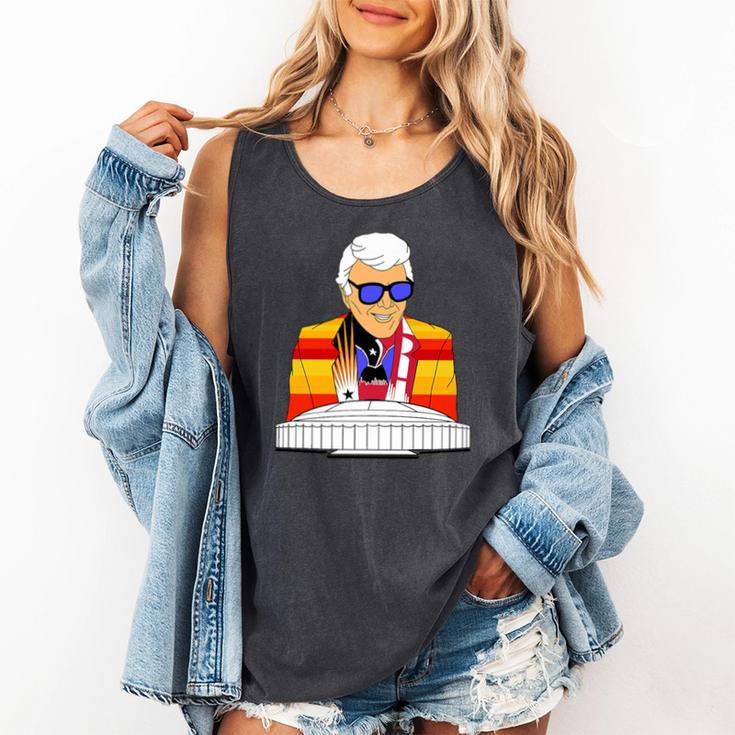 Marvin Zindler Houston Soccer Football Basketball Baseball Premium Tri-Blend Comfort Colors Tank Top