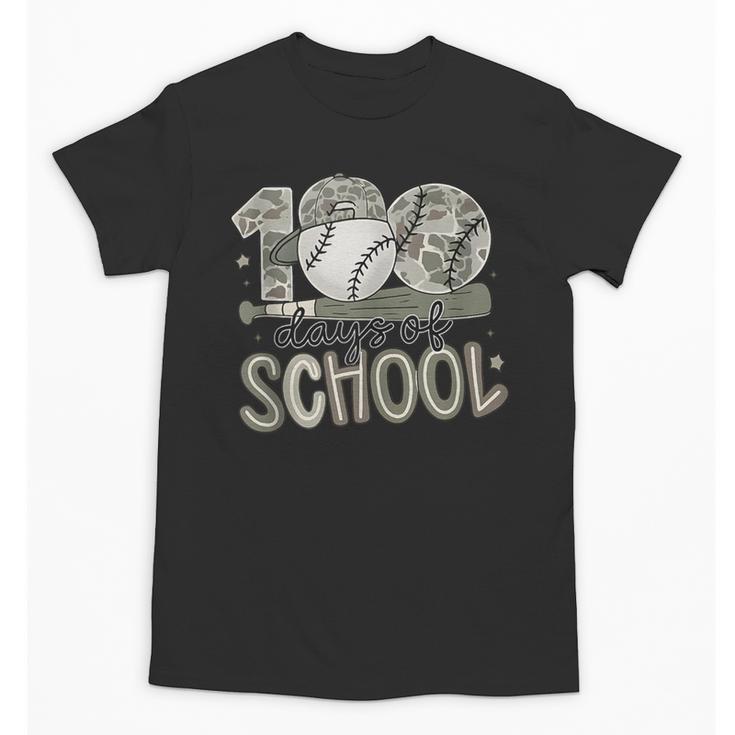 100 Days Of School Baseball Cap Boy School Teacher Unisex T-Shirt