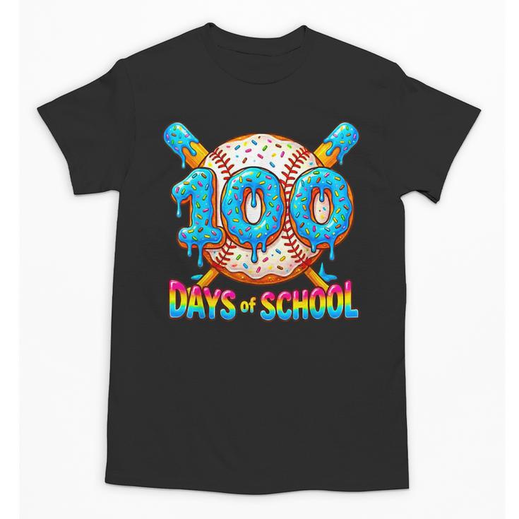 100 Days Of School Baseball Drip Boys 100th Day Of School Unisex T-Shirt 100 Days Of School Baseball Drip Boys 100th Day Of School Unisex T-Shirt